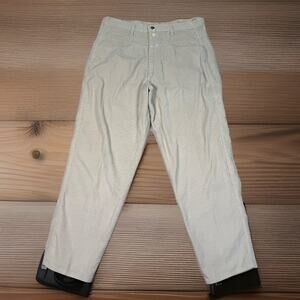 VTG Marithe Francois Girbaud Corduroy Pants Beige Mens Size 34x32 Baggy USA Made